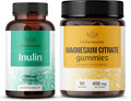 1200 mg Inulin Fiber Capsules & 400 mg Magnesium Citrate Gummies V5399
