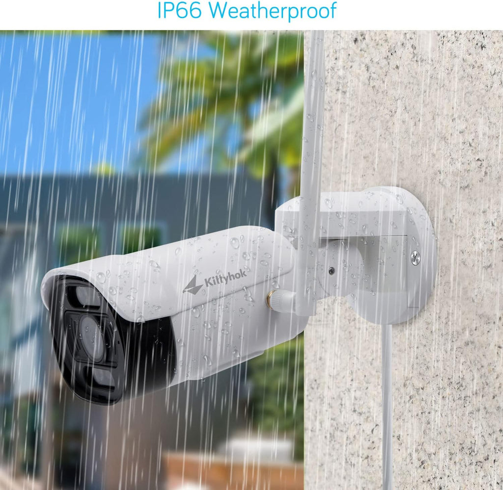 2K PTZ Wireless Security Camera System with 1TB HDD N181
