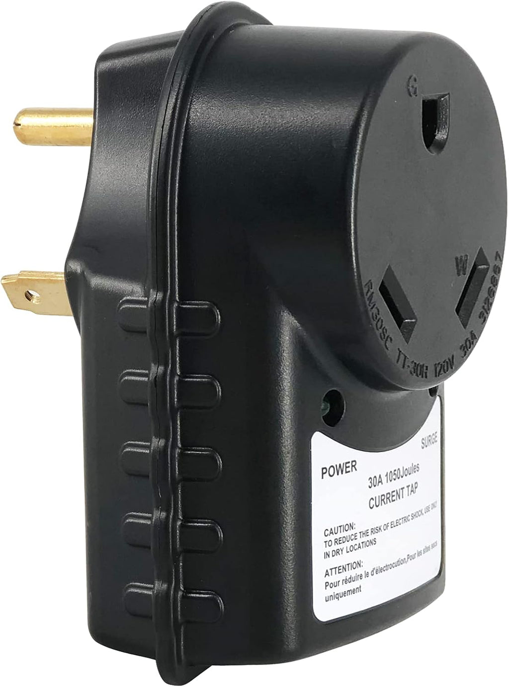 30 Amp RV Surge Protector with LED Indicator Light, Pack of 2 W104678