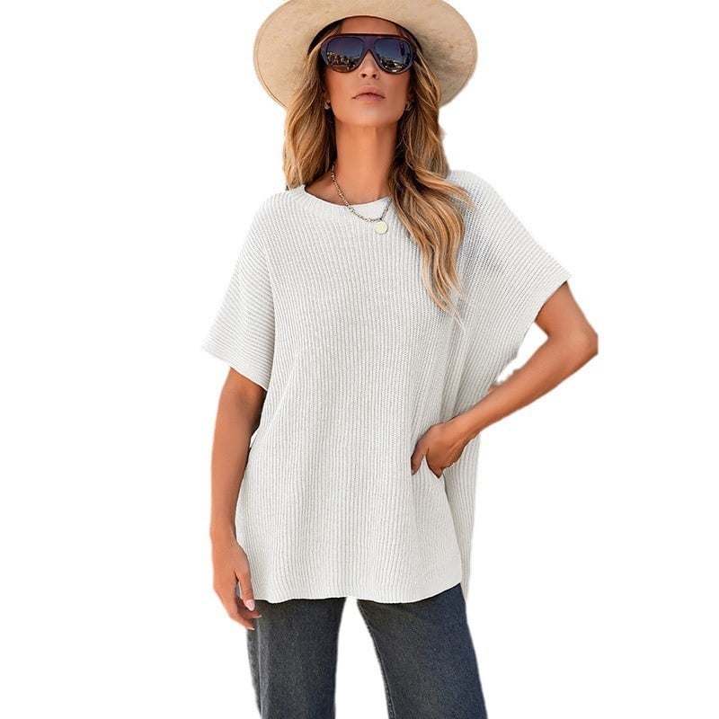 Oversized Loose Knitted Top C689