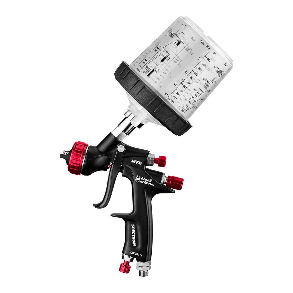 Gravity-Feed Air Spray Gun with Rear Fan Control V212