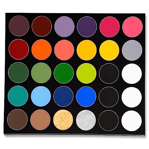 30 Color Magnetic Refillable Body Paint & Face Paint Palette G6514