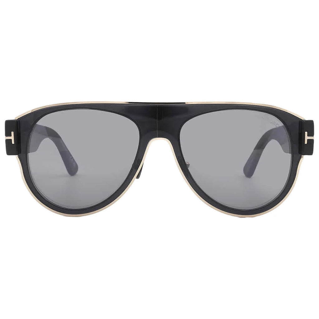 Smoke Flash Pilot Sunglasses S13039