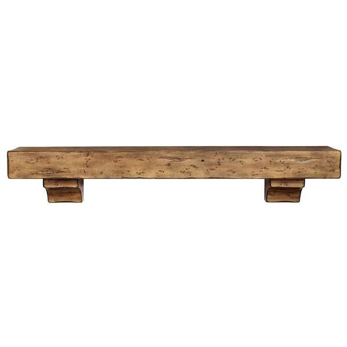 72 in. Dune Rustic Distressed Shelf F95211