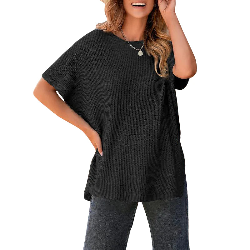 Oversized Loose Knitted Top C689