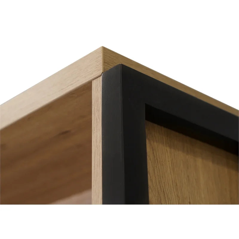 Modern Open Wood Laminate Bookcase G1249