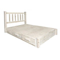 Full Platform Bed with Storage D21658