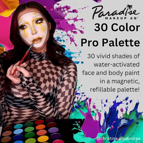30 Color Magnetic Refillable Body Paint & Face Paint Palette G6514
