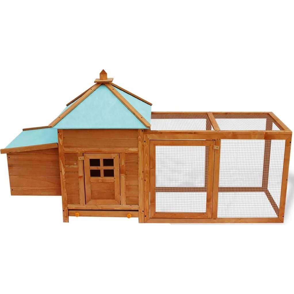 Chicken Coop with Nest Box E683062