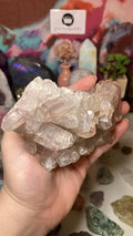Pink Lithium Quartz Cluster C2913