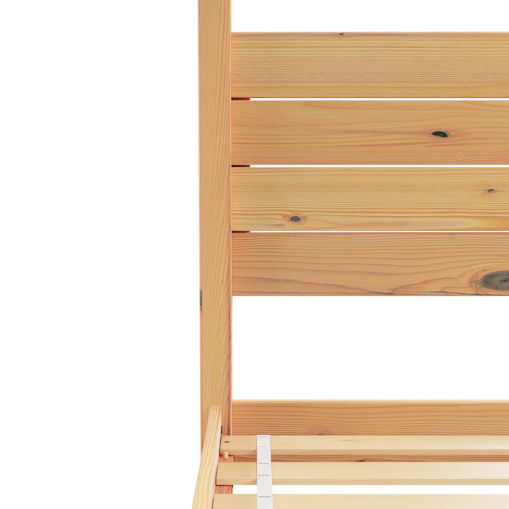 Solid Wood King-Size Canopy Bedframe J4439