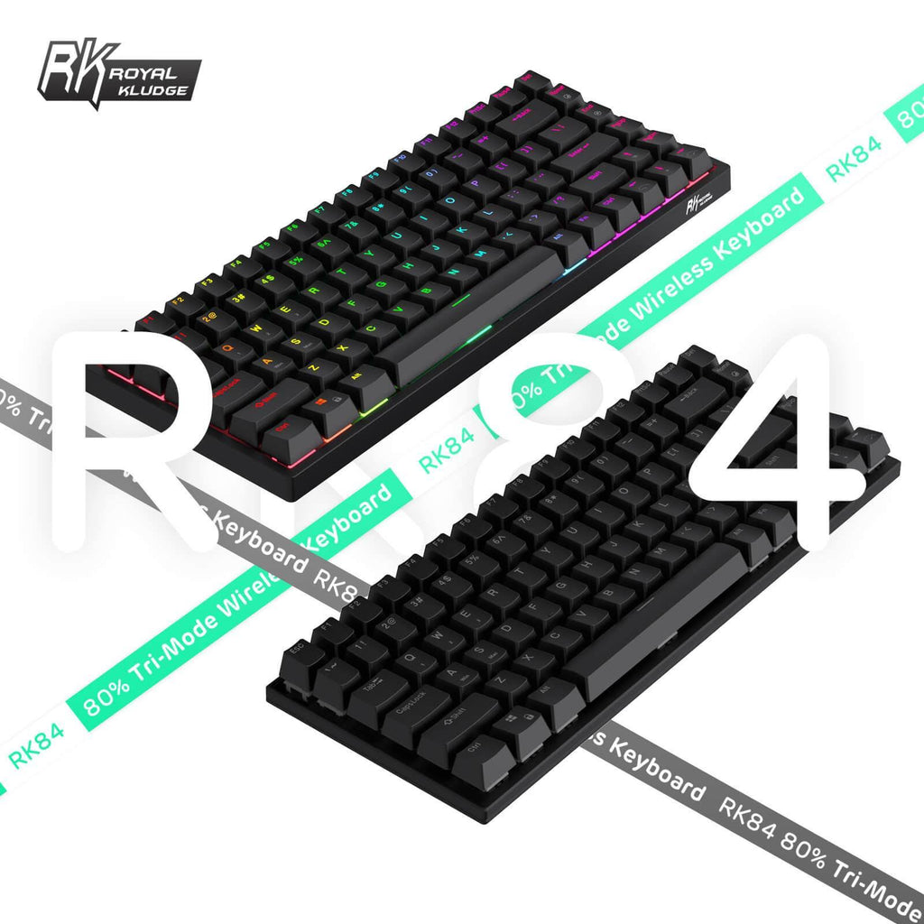 84 Keys 2.4GHz Wireless Mechanical Keyboard L97395