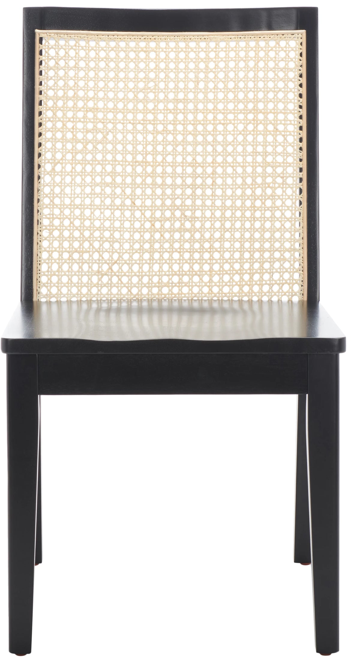 Black Natural Set of 2 Dining Chair O8593