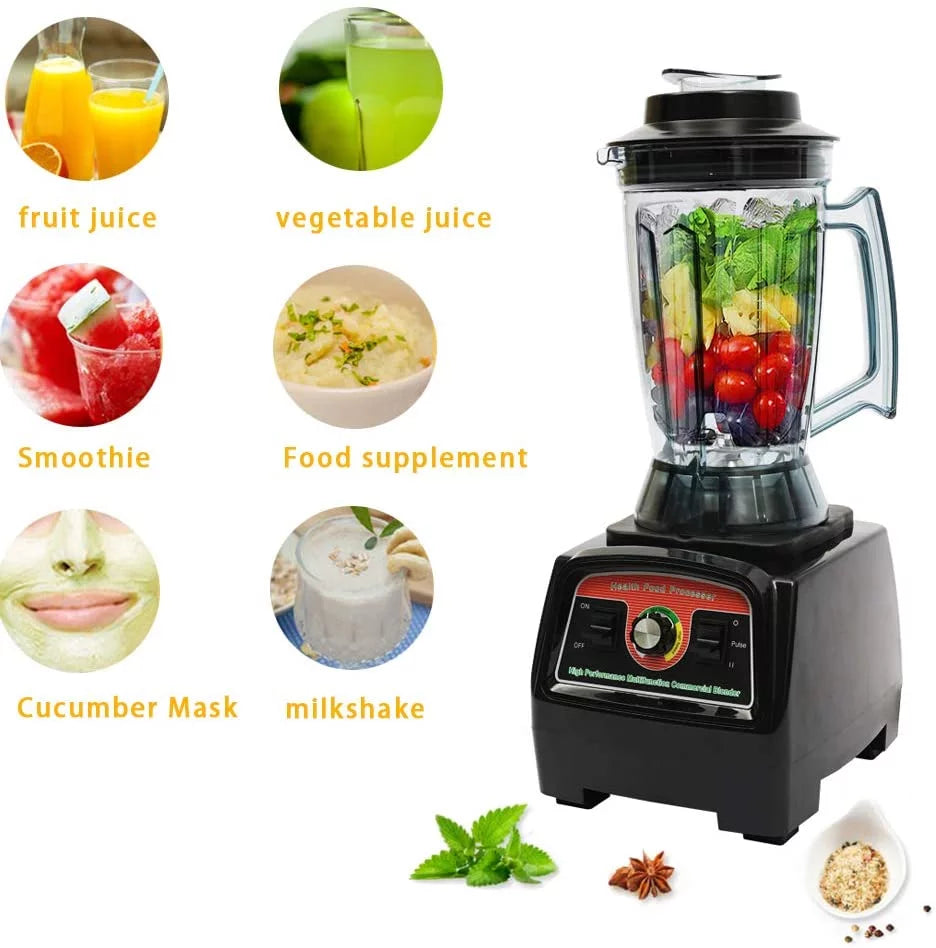 3.3HP Stainless Steel Electric Blender 2800W 3.9L J635700