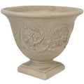 Beige 16" Double-Walled Weather-Resistant Planter K589