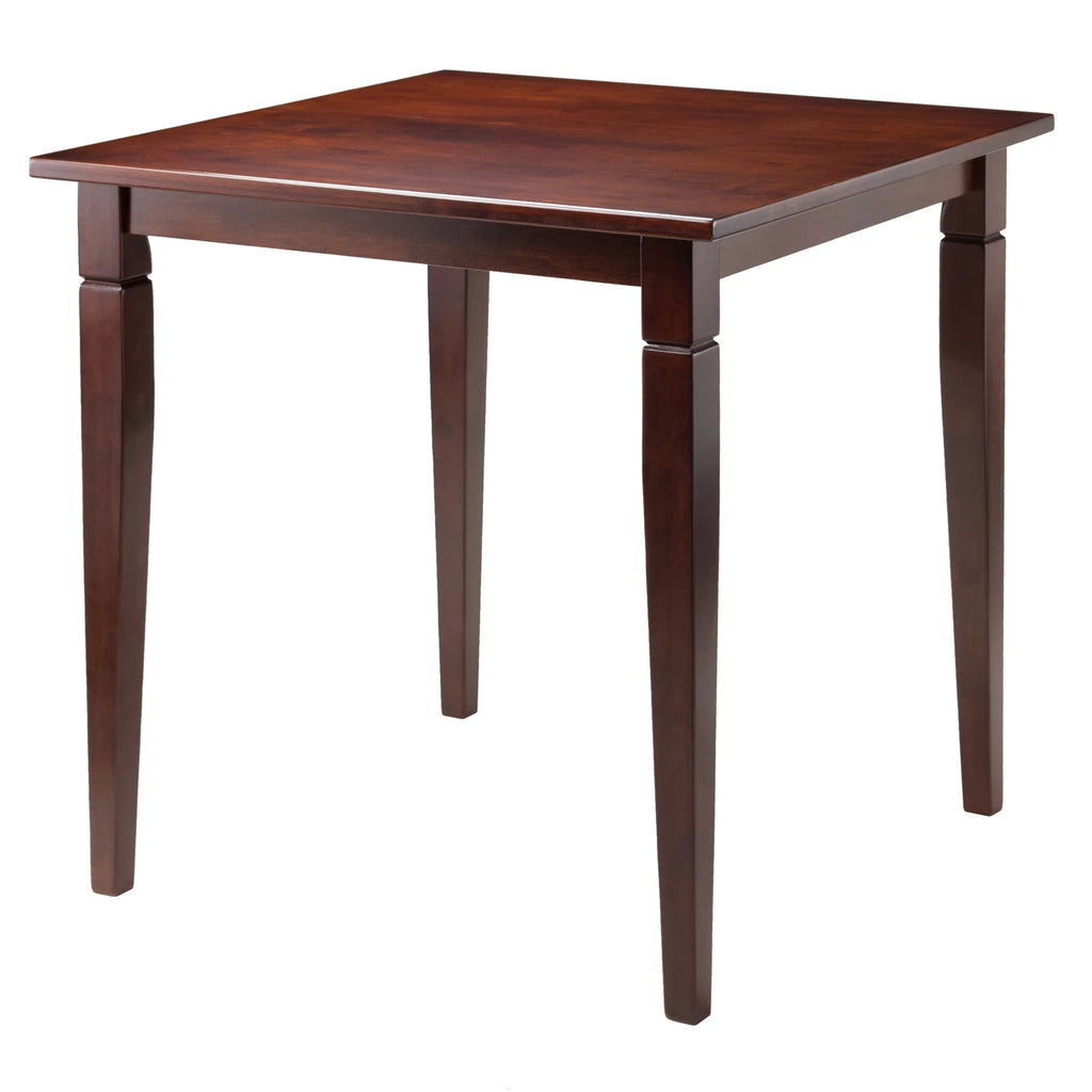 Antique Walnut Finish Dining Table with Tapered Leg E44307