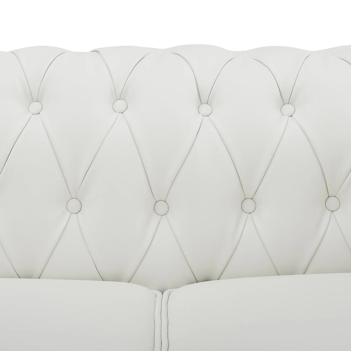 White Tufted Sofa X158975