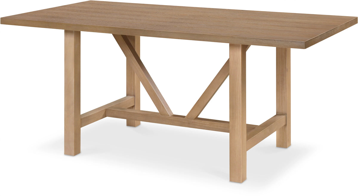 67" Farmhouse Dining Table with Trestle Base F920