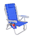 Lightweight Aluminum Folding Backpack Beach Chair with Cooler S827224