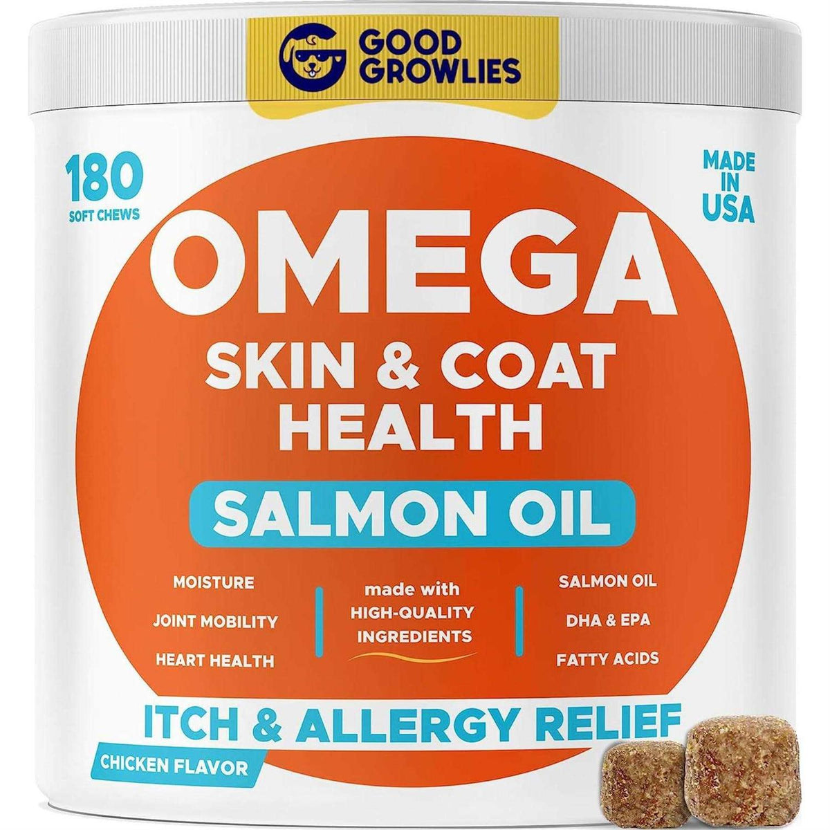 Omega 3 Fish Oil Dog Treats Y3223