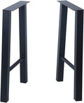 Black Metal Table Legs 2 PCS U8042