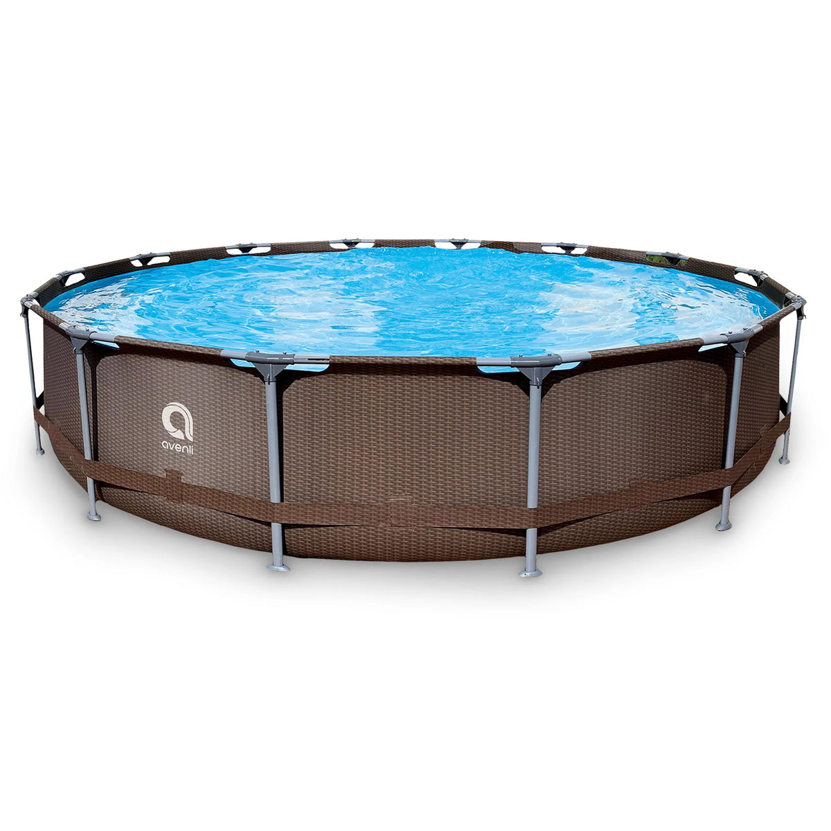 15 Foot x 33 Inch Steel Frame Above Ground Swimming Pool O528790