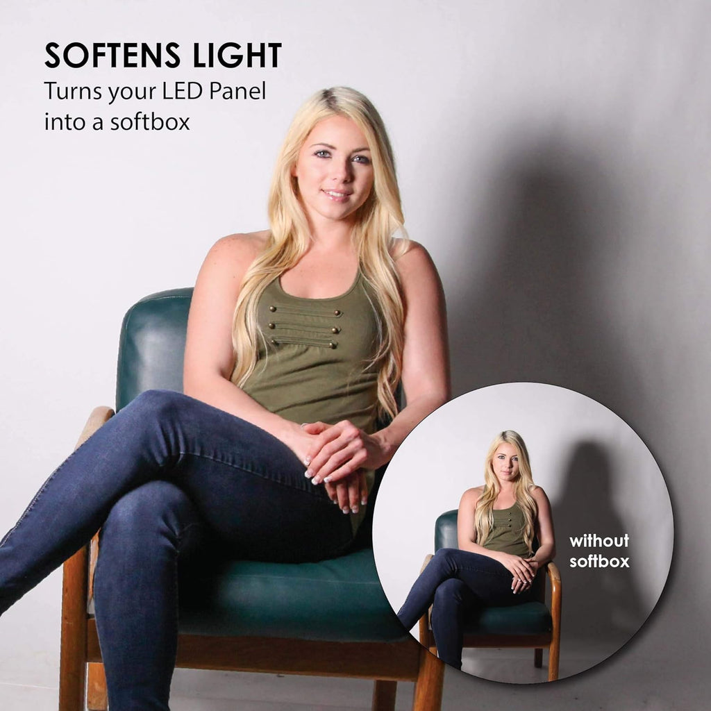 Foldable Portable LED Light Panel Softbox 11.5x11.5 Y9134