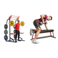 Half Rack Power Cage with J-Hooks and Pull Up Bar P3521
