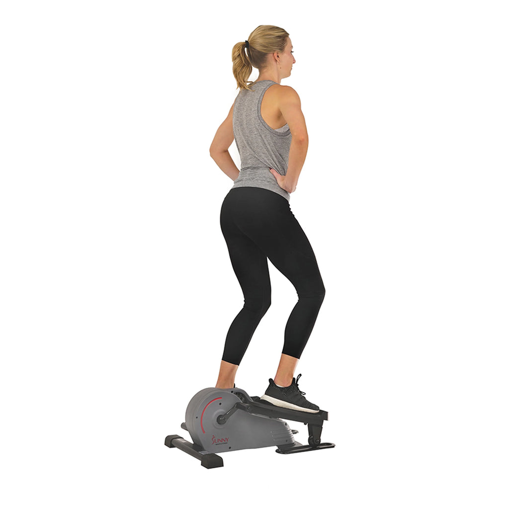 Compact Magnetic Standing Elliptical Machine with Handlebars Q656