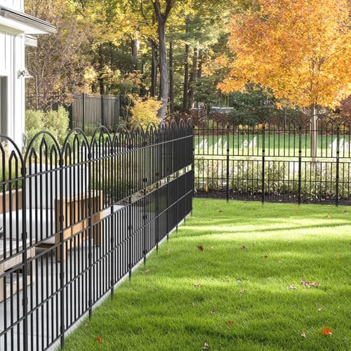 Decorative Rustproof Wire Garden Fence Panels 10 Pack A612