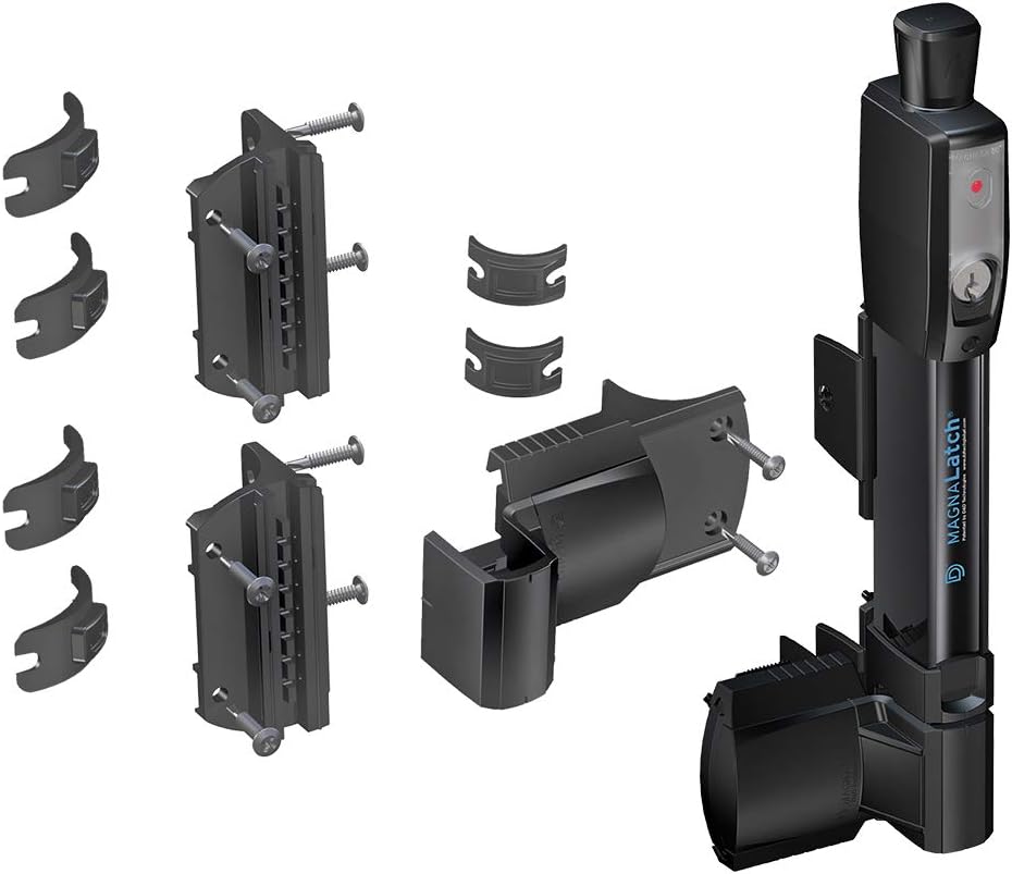 Magnetic Gate Latch & Round Post Adaptor Kit N18650