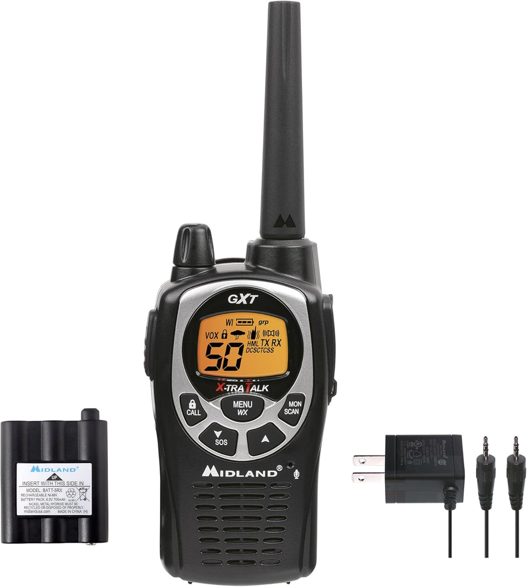 50 Channel Waterproof GMRS Two-Way Radio 3-Pack A48174