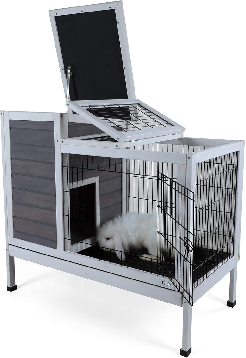 Rabbit Hutch with Pull Out Tray X28891