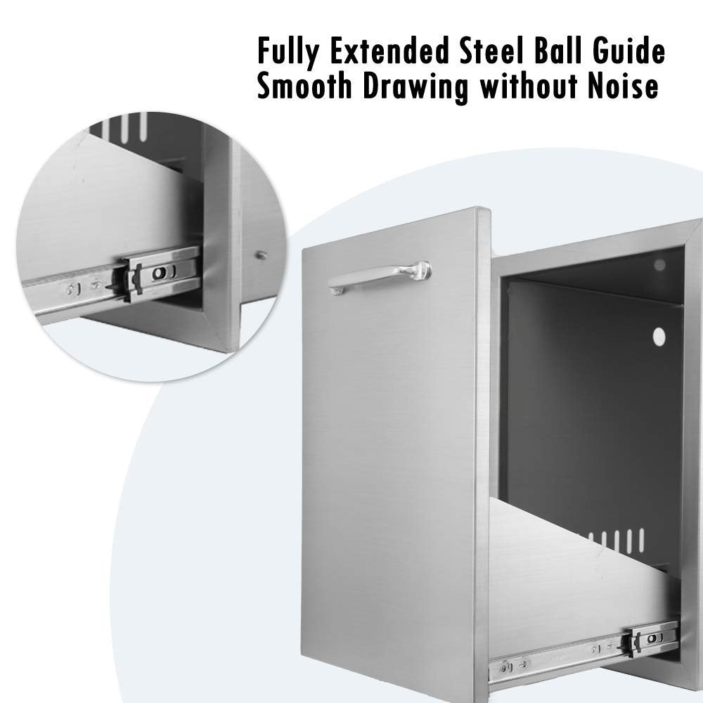 Propane Tank Drawer Stainless Steel A836
