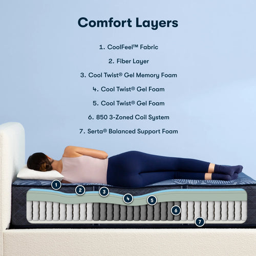 14 Hybrid Plush Mattress Z133