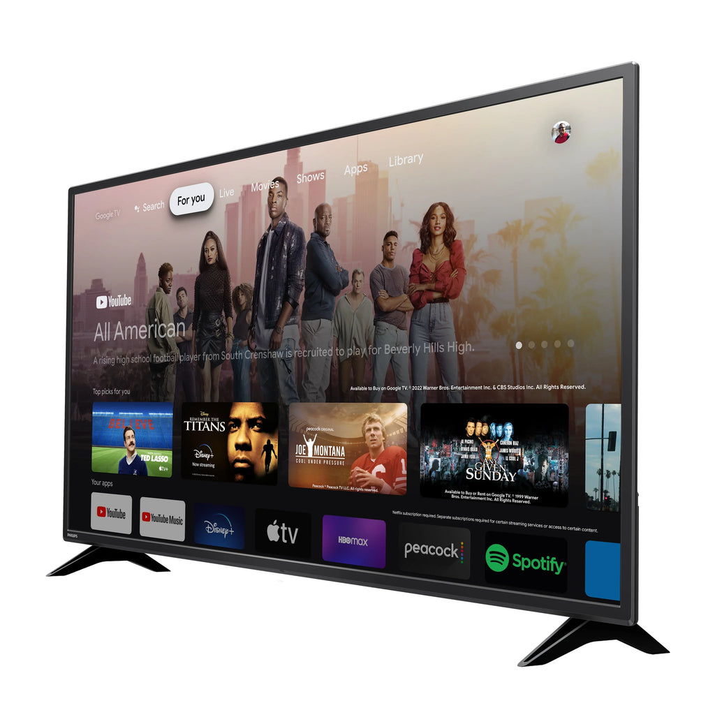 55 Class 4K Ultra HD Google Smart LED TV P2522