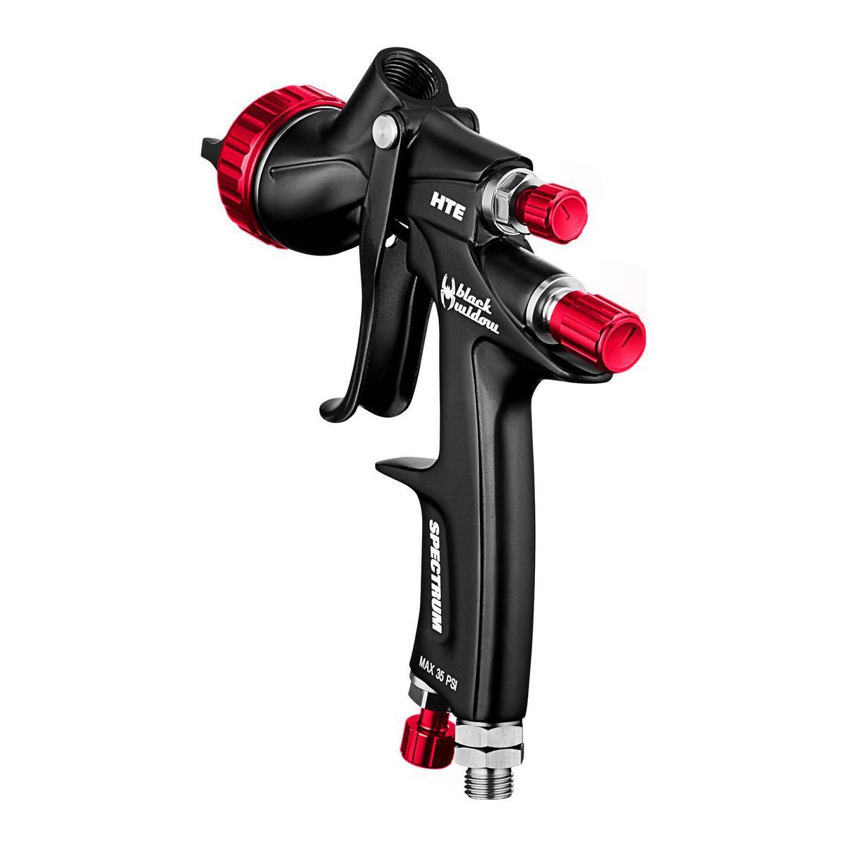 Gravity-Feed Air Spray Gun with Rear Fan Control V212