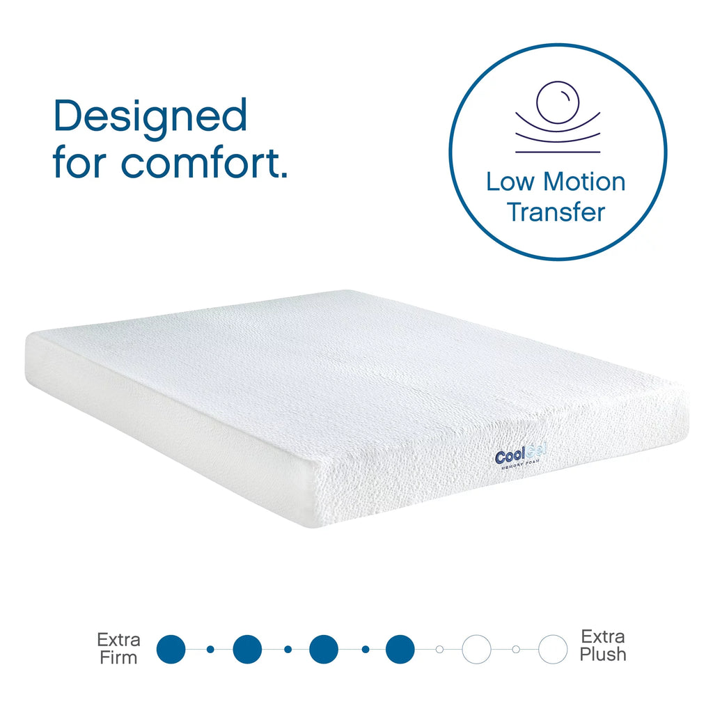 8 Gel Memory Foam Short Queen Mattress H395