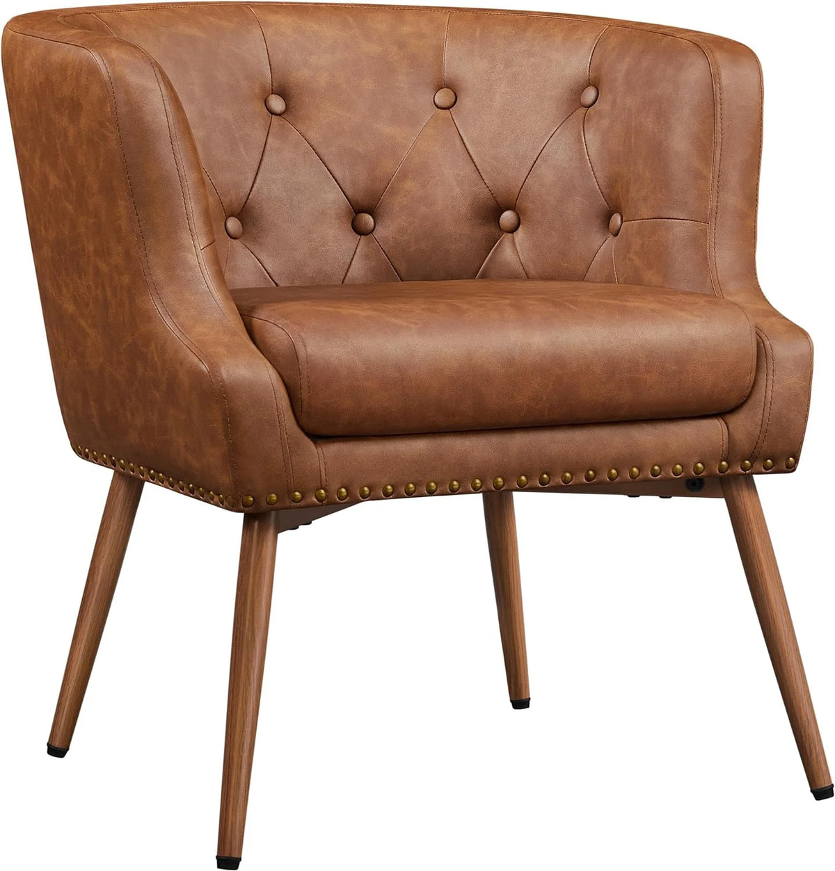 PU Leather Retro Armchair U28191