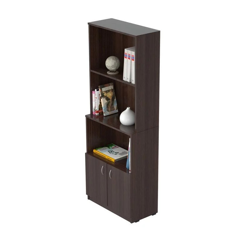 Computer Desk with Hutch and 3 Shelf Bookcase H72520