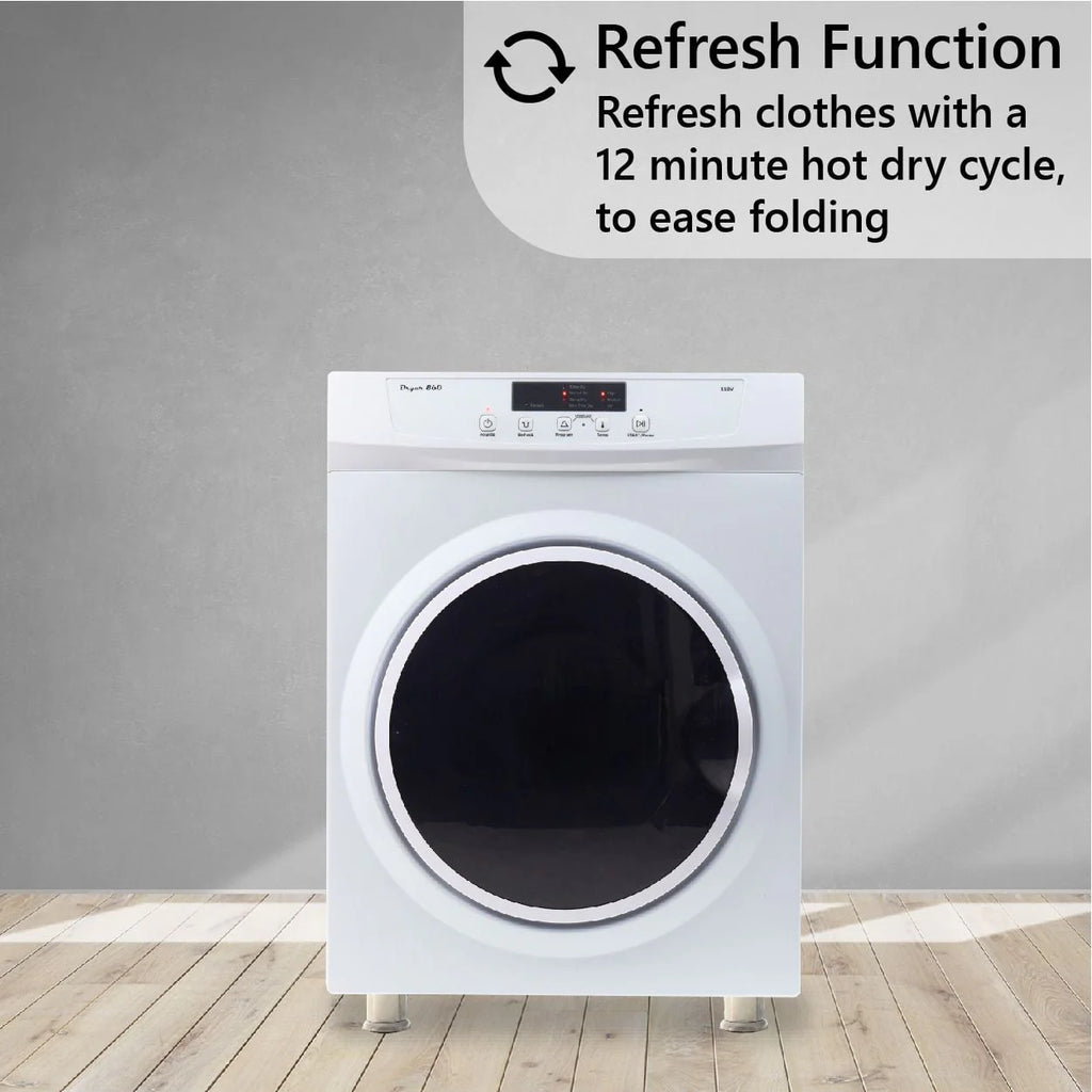 110V 18lbs Washer and 3.5cf Vented Sensor Dryer S613780