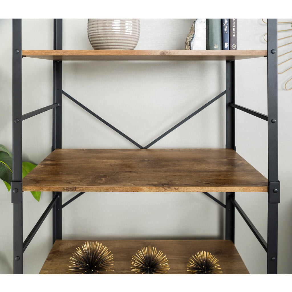 64-inch Driftwood Bookshelf X78247