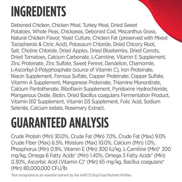 Grain-Free Weight Management Chicken & Sweet Potato Dry Dog Food Z618