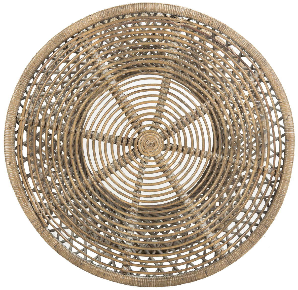 Round Wicker Coffee Table F658