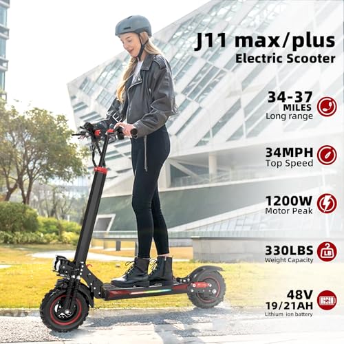 Folding Electric Scooter with 11" Off-Road Tires S39032