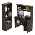 Computer Desk with Hutch and 3 Shelf Bookcase H72520