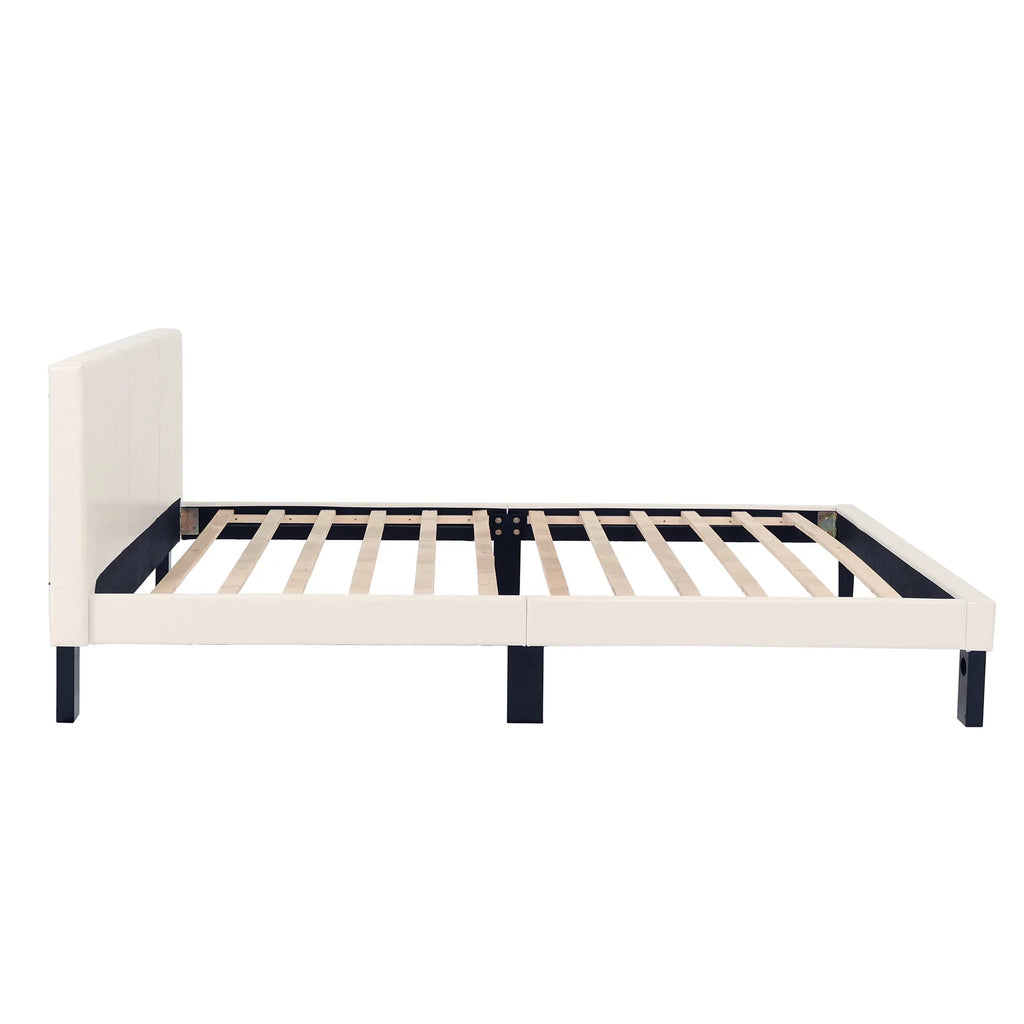 White Twin Bed N6973