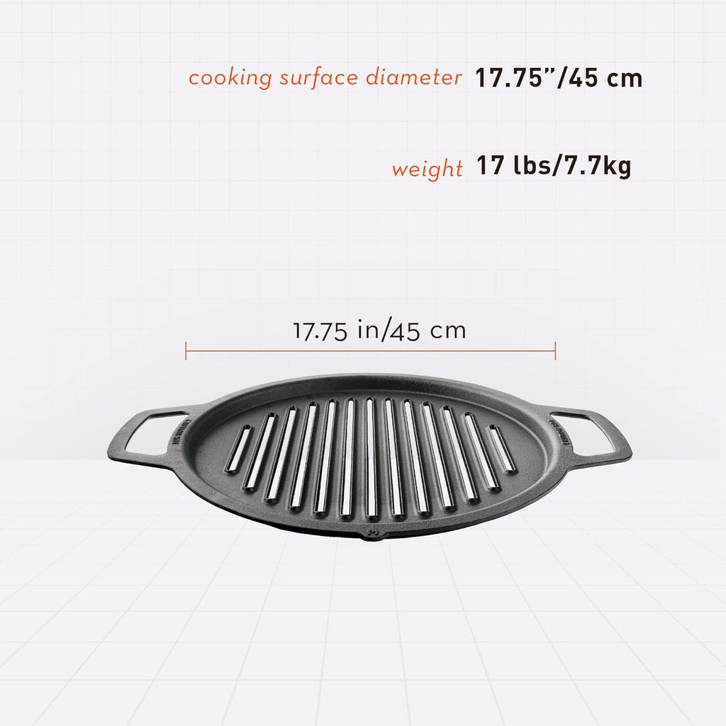Cast Iron Wok Top Stir Fry Pan V88283