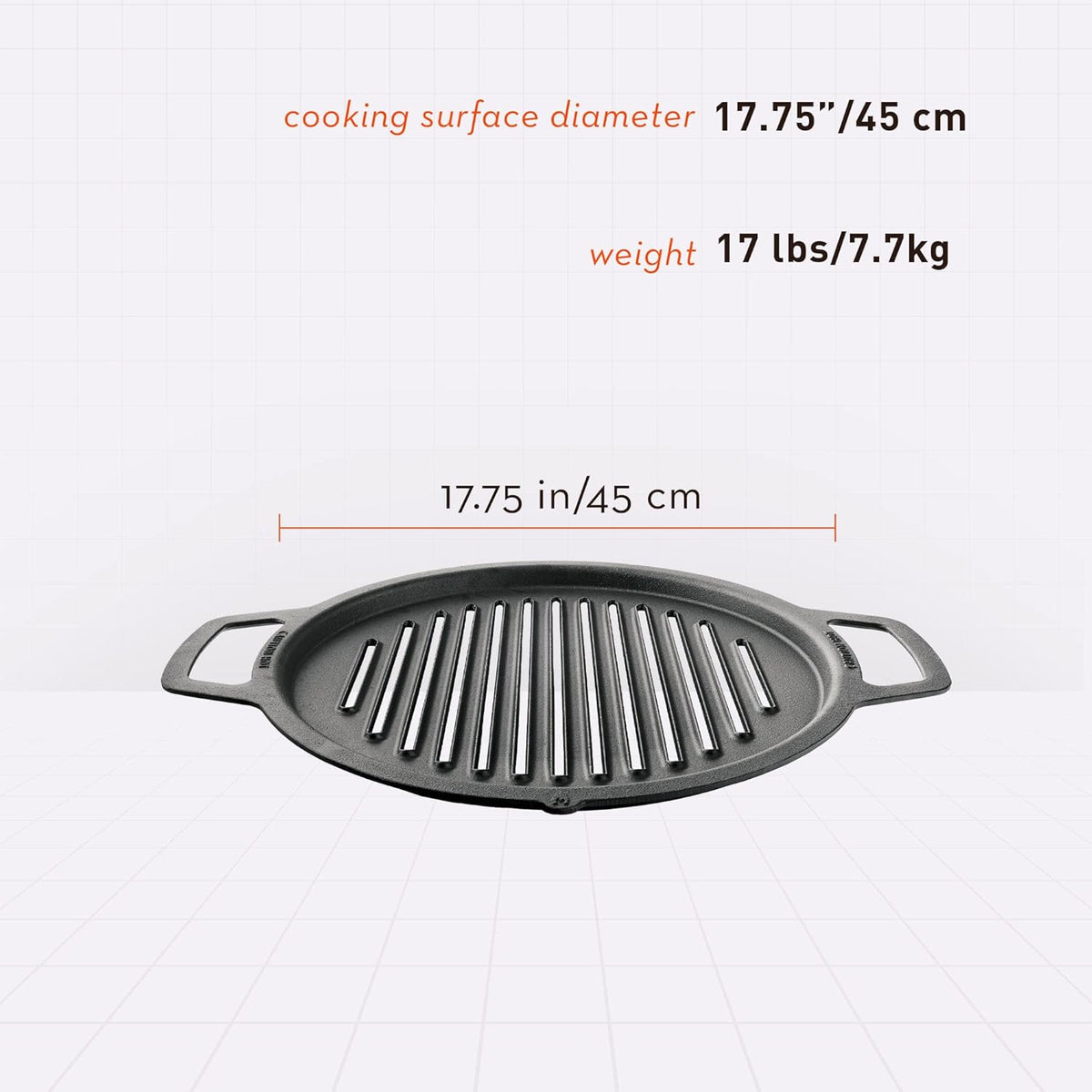 Cast Iron Wok Top Stir Fry Pan V88283