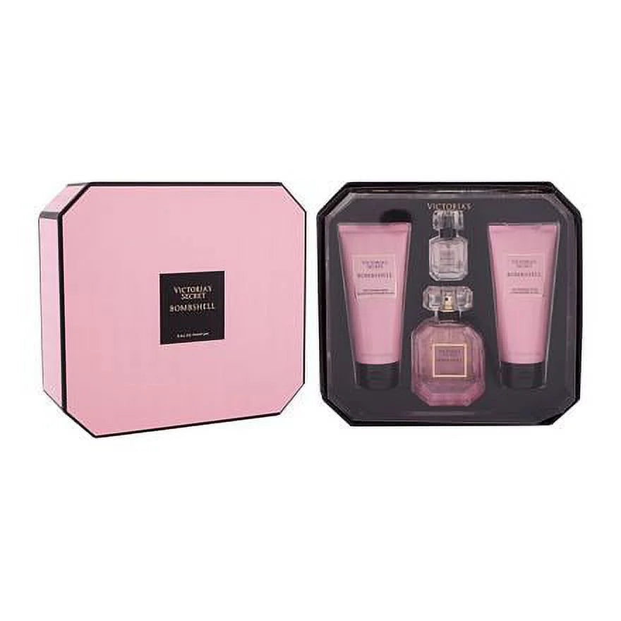 4 Pc EDP Body Lotion Body Wash Gel Set J530